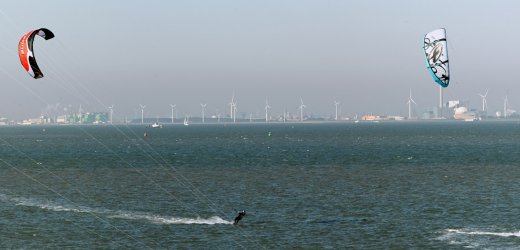 Kitesurfers